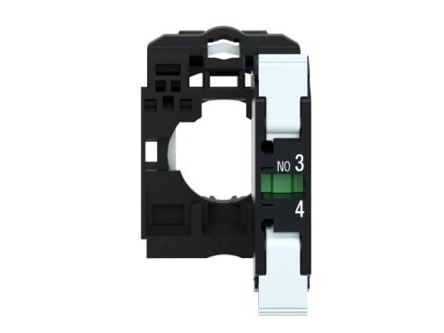 SCHNEIDER ELECTRIC Muovinen kosketinrunko, joka koostuu 1xNO-kosketinelementistä jousiliittimillä