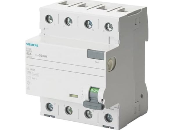 Siemens 5SV33443 FI turvakytkin F 40 A 0,03 A 400 V 400 V