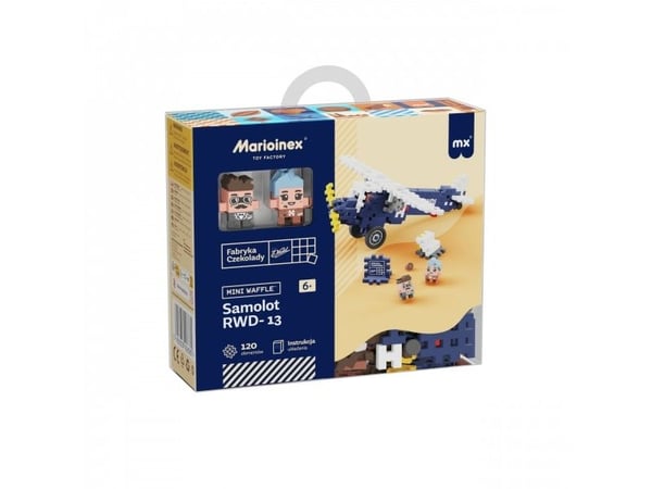 Marioinex mini waffle klosser Wedel - fly RWD-13 - 120 deler