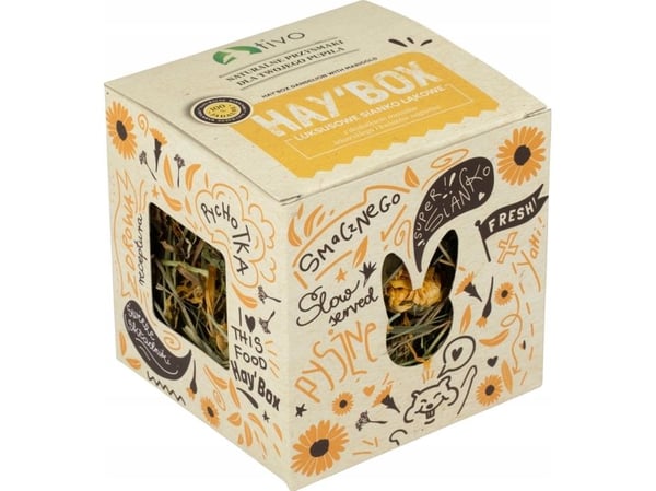 Tivo TIVO TIVO HAY BOX LEAVING MINT + NAGIET 9x9x9cm