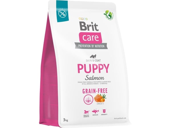 Brit Care Dog Grain-free Puppy, Salmon, 3 kg