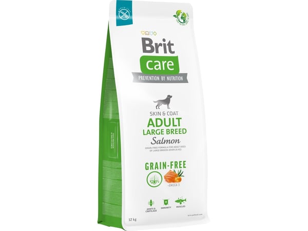 Brit Care Dog Grain-free Adult Large Breed, Salmon, 12 kg
