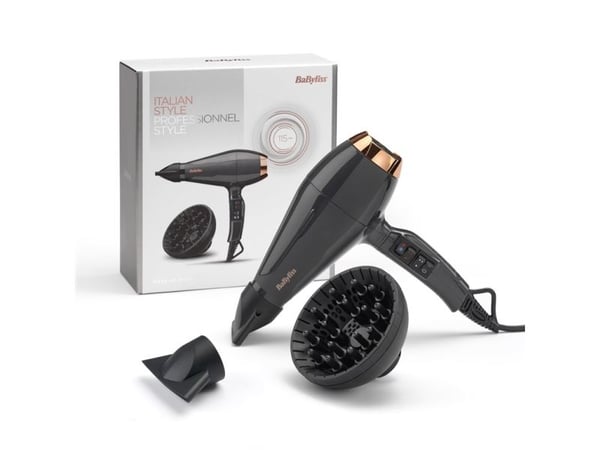 BaByliss 6719DE Air Pro 2200 hårtork 2200 W jonisk, grå