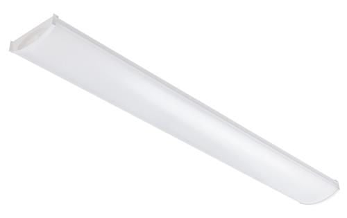 Armatur Wave 1200 LED 42W 840, sensor, hvid, IP44