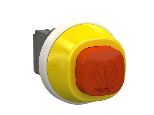 Schneider Electric XB5AS84W3B41, AC, DC, -40 - 70 °C, Muovi, 60 mm, 85 mm, 60 mm
