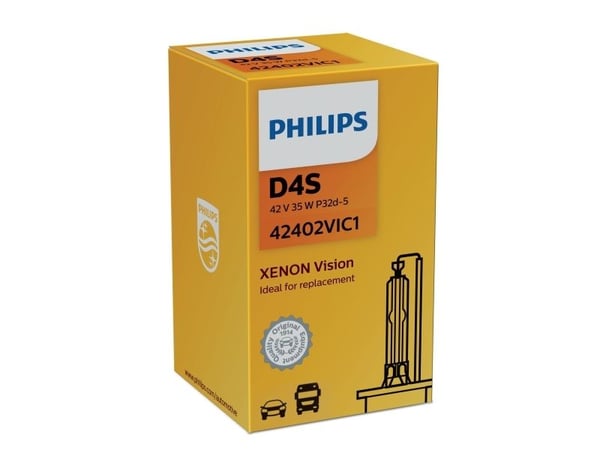 Philips Vision Xenon 42402VIC1 Xenon frontlyspære, 35 W, 42 V, Xenon, 4300 K, 1 stykker