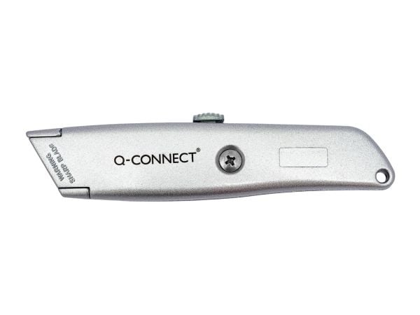 Q-CONNECT Verhoiluveitsi, metallia, lukolla, harmaa