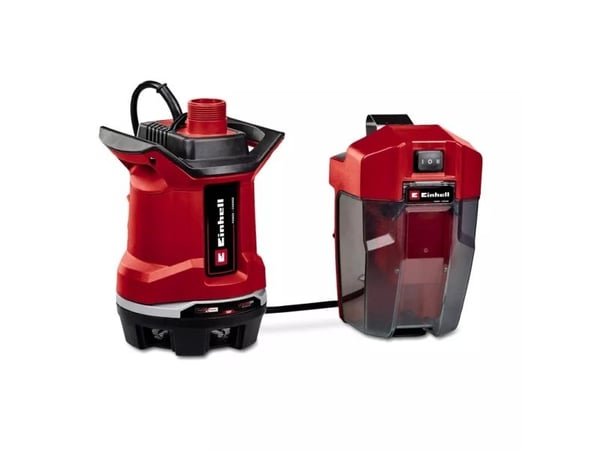 Einhell GE-DP 18/25 Li, 153 W, Batteri, 0,5 Bar, 7500 l/h, Svart, Röd - SOLO