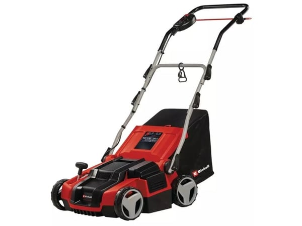 Einhell GE-SA 1435/1, Manuell gressklipper, 35 cm, Roterende blader, 28 l, 4 hjul, Plast