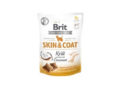 BRIT Functional Snack Skin&Coat Krill 150g