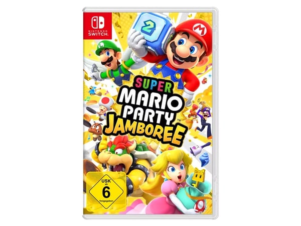 Super Mario Party Jamboree, Nintendo Switch -peli (sis. 7 päivän Nintendo Switch -verkkojäsenyyden)
