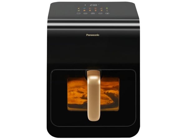 Panasonic NF-CC600, Kuumakiertoilmakypsennin, 6 L, 80 °C, 200 °C, 60 min, Yksi