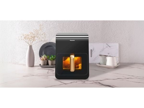 Panasonic NF-CC600, Kuumakiertoilmakypsennin, 6 L, 80 °C, 200 °C, 60 min, Yksi