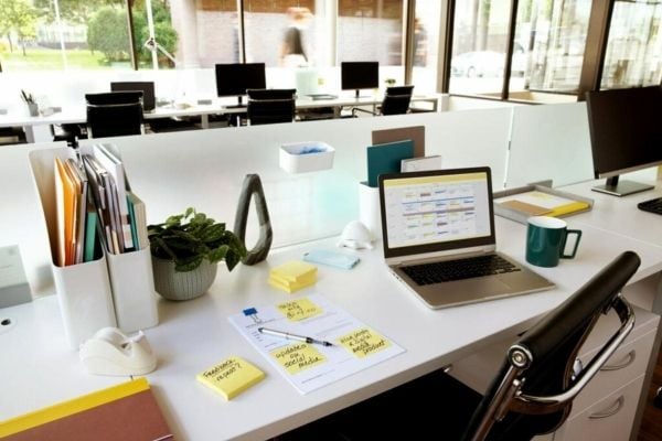 Post-It 7100290186, Rektangel, Gult, Papir, 76 mm, 127 mm, 100 ark