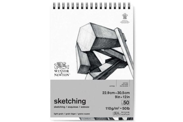 Skisseblokk 110 g 23x30,5 cm, 50 sider