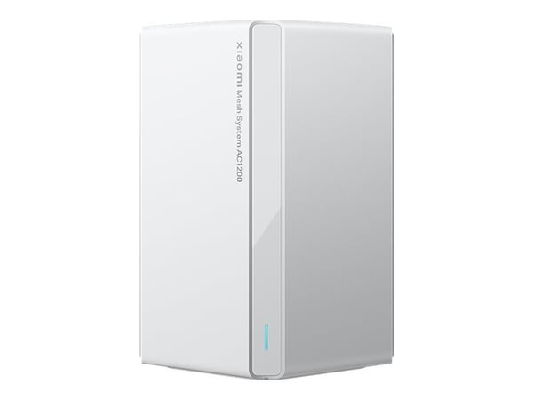 Xiaomi Mesh System AC1200 - Wifi-system - (2 routrar/förlängare) - upp till 2800 kvadratfot - mesh 1GbE - Wi-Fi 6, Wi-Fi 5 - Dubbelband (paket om 2)