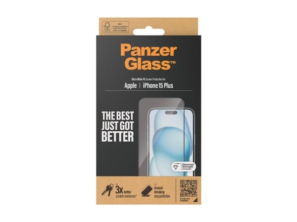 PanzerGlass - - för Apple iPhone 15 Plus