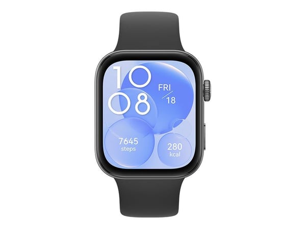Huawei Watch Fit 3 - Aluminiumslegering - smart ur med rem - fluoroelastomer - pink - håndledsstørrelse: 120-190 mm - display 1.82" - Bluetooth, Wi...