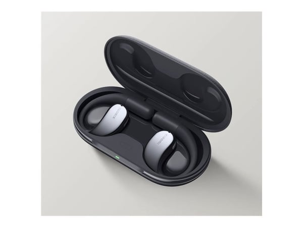 Xiaomi Openwear Stereo - True wireless-hodetelefoner med mikrofon - i øret - Bluetooth - aktiv støydemping - kosmisk grå