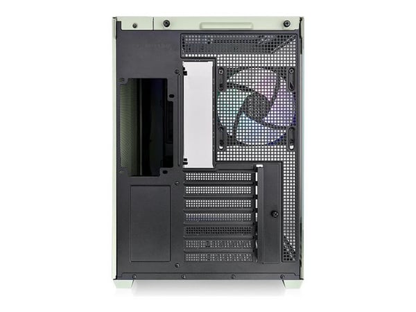 Thermaltake View 380 TG ARGB - Mid tower - ATX - sidepanel med vindu (herdet glass) - ingen strømforsyning (PS/2) - matcha-grønn - USB/lyd