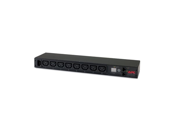 APC Metered Rack PDU AP7820B - Strømfordelerenhet (kan monteres i rack) - AC 200/208/230 V - 2300 VA - Ethernet 10/100 - inngang: IEC 60320 C14 - u...
