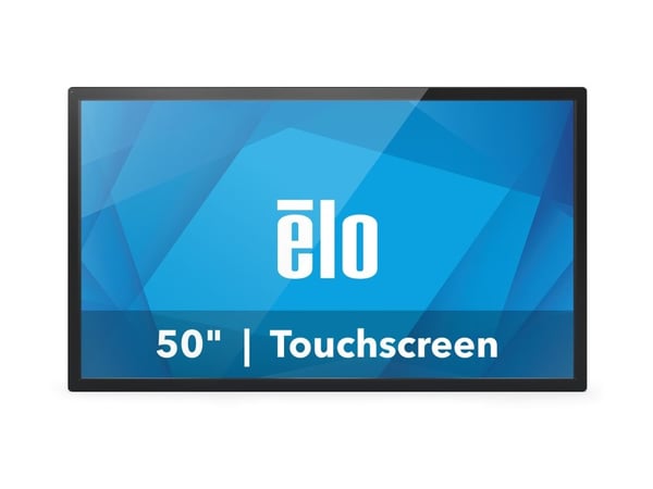 Elo 5054L - Commercial Grade - LED-skjerm - 50" - åpen ramme - berøringsskjerm - 3840 x 2160 4K @ 60 Hz - 500 cd/m² - 4000:1 - 9.5 ms - 2xHDMI, Dis...
