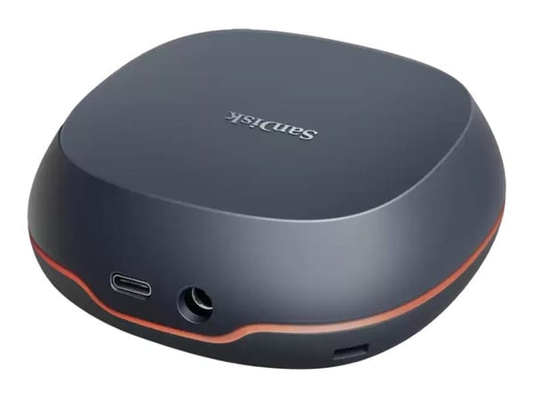 SanDisk Desk Drive - SSD - 8 TB - ekstern (bærbar) - USB 3.2 Gen 2 (USB-C kontakt)