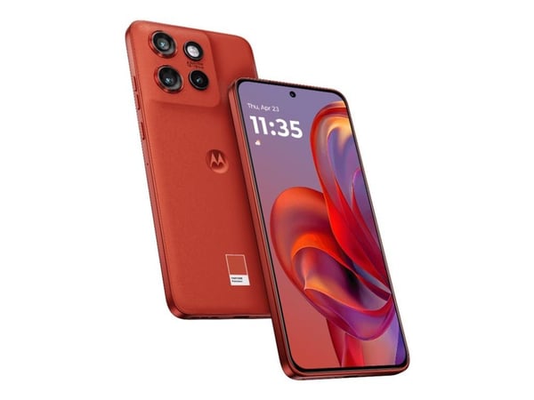 Motorola Edge 50 Neo - 5G smarttelefon - dobbelt-SIM - RAM 12 GB / Internminne 512 GB - pOLED display - 6.4" - 2670 x 1220 piksler (120 Hz) - 3x ba...