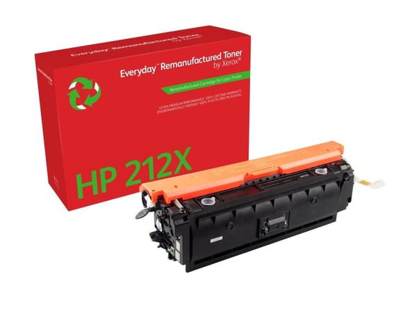 Everyday - Høy ytelse - svart - kompatibel - tonerpatron (alternativ for: HP 212X, HP W2120X) - Green World Alliance returprogram