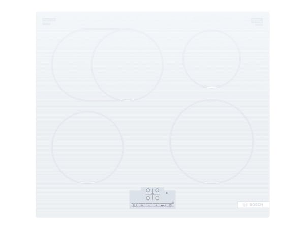 Bosch Serie | 6 PIF612BB1E - Induksjonskomfyrtopp - 4 plater - Nisje - bredde: 56 cm - dybde: 49 cm - uten ramme - azure white