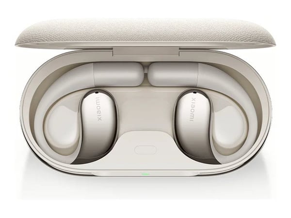 Xiaomi Openwear Stereo - True wireless-hörlurar med mikrofon - inuti örat - Bluetooth - aktiv brusradering - sandsten beige