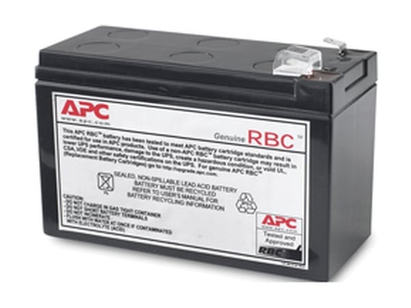 APC Replacement Battery Cartridge #114 - UPS-batteri - 60 VA - 1 x batteri - blysyre - svart - for P/N: BE450G, BE450G-CN, BE450G-LM, BN4001, BR500...