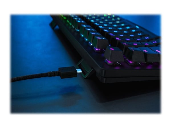 Razer RZ03-03391300-R3N1, Langallinen & langaton, USB + RF Wireless + Bluetooth, Mekaaninen, QWERTY, RGB LED, Musta