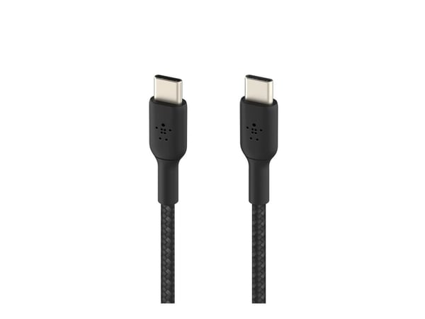 Belkin CAB004BT2MBK, 2 m, USB C, USB C, Musta