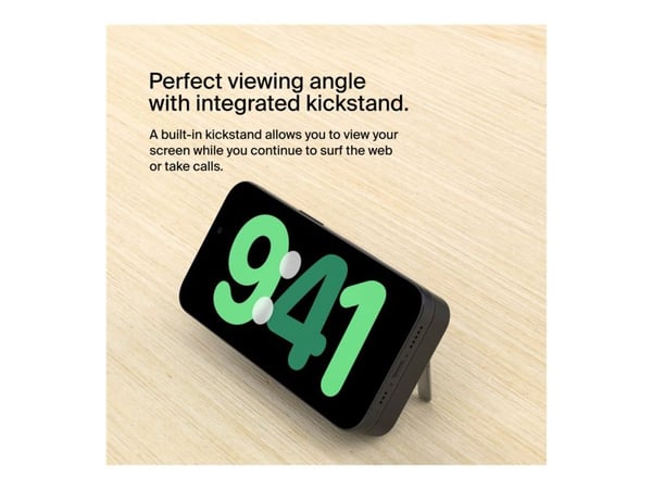 Belkin BoostCharge Pro, 8000 mAh, Langaton lataaminen, 15 W, musta