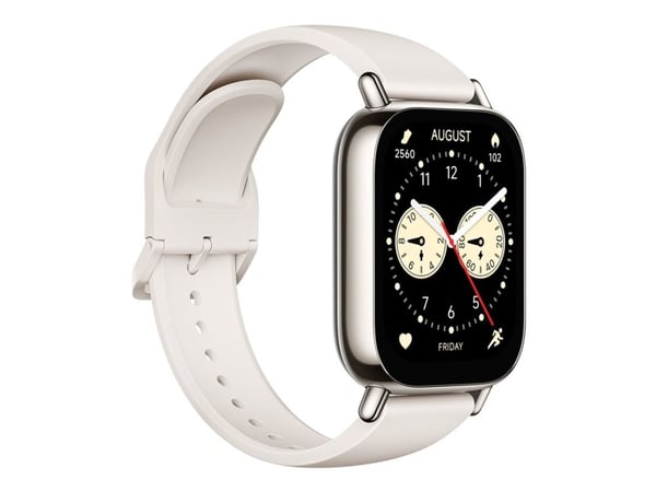 Xiaomi Redmi Watch 5 Lite - Smartklokke med stropp - TPU - håndleddstørrelse: 135-205 mm - display 1.96" - Bluetooth - 29.2 g - lys gullfarge