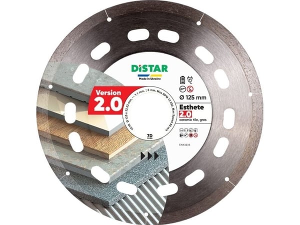 Distar Diamantkappeskive Distar 1A1R 125x22,23 Esthete 2,0