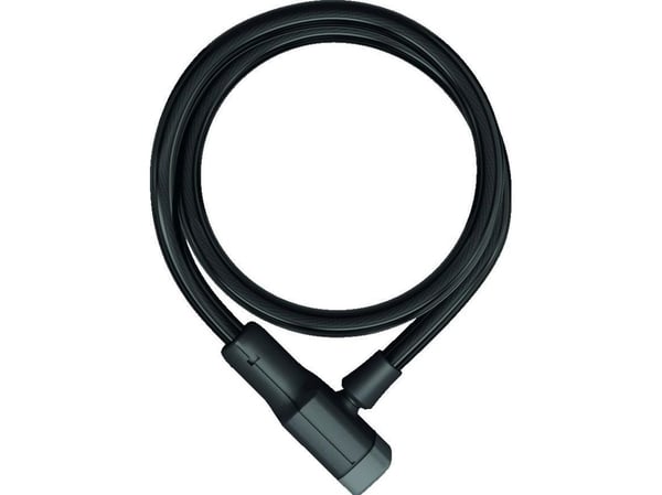 Abus cykellås Abus 6412K/85 sort
