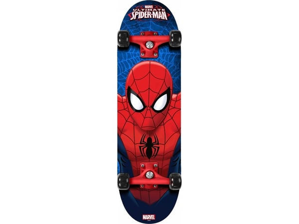 Marvel Ultimate Spiderman skateboard med dubbelkick