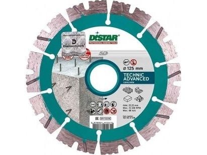 Di-Star diamantklinga Technic Advanced 1A1RSS/C3-H 125x2.2/1.4x11x22.23-10