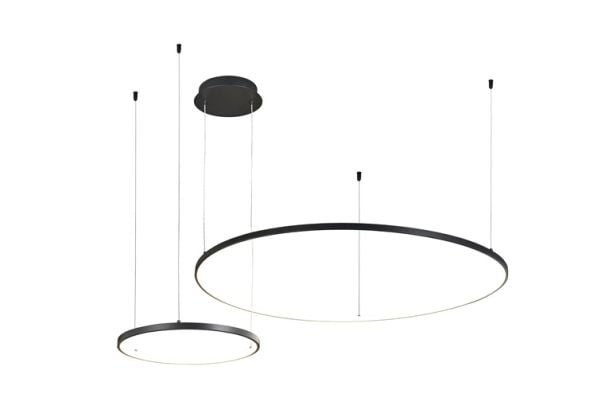 Pendellampe LED SIBIU 2xROUND 4000K BL