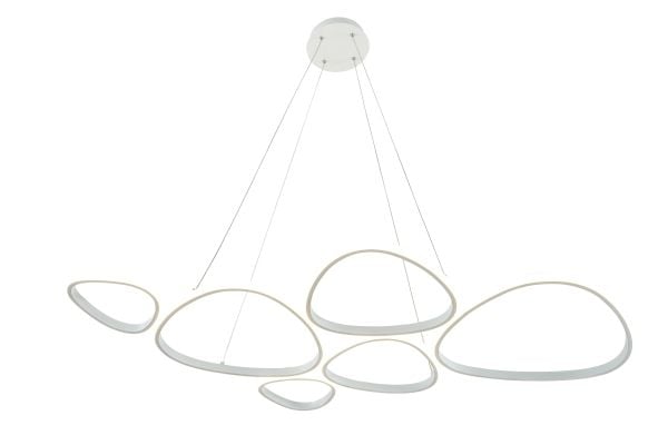 Hengelampe Domoletti PENDANT LED LIGHT GULF 4000K WHITE Hengelampe Domoletti PENDANT LED LIGHT GULF 4000K WHITE