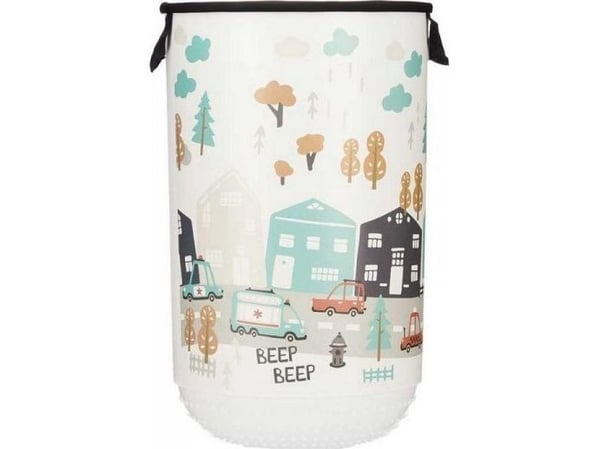 Vaskekurv Kipit Road plast 40 L (34 x 52,3 x 34 cm)