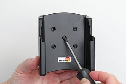 Brodit 711306, Mobiltelefon/smarttelefon, Passiv holder, Bil/innendørs, Sort