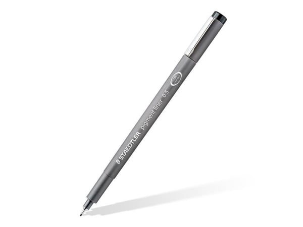 STAEDTLER pigment liner 308 - Fineliner - blå - pigmentbläck - 0.5 mm