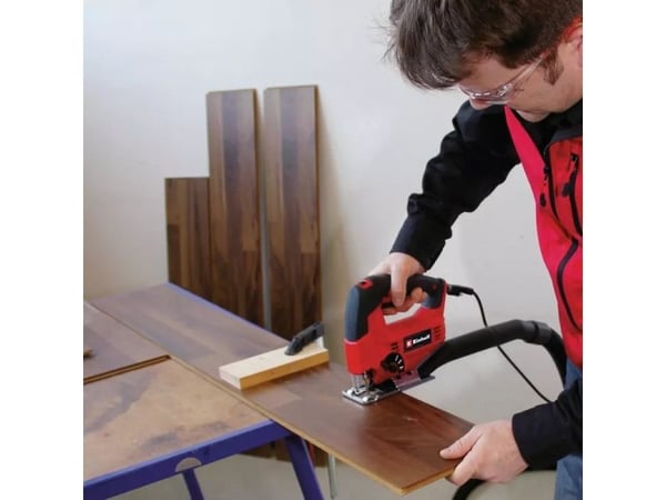 Einhell TC-JS 80/1 Kit, Toppgrep, Sort, Rød, 45°, Plast, Stål, Tre, 3000 spm, 8 cm