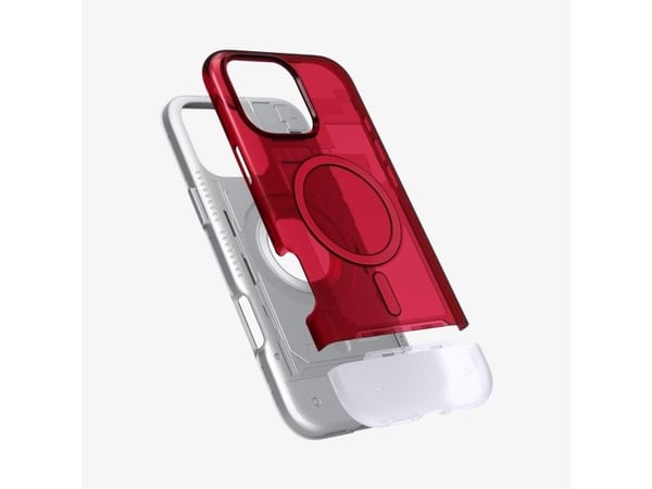 Spigen Classic C1 (MagFit), Suojus, Apple, iPhone 16 Pro Max, 17,5 cm (6.9"), Punainen