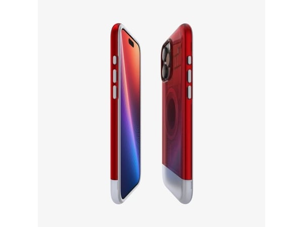 Spigen Classic C1 (MagFit), Suojus, Apple, iPhone 16 Pro Max, 17,5 cm (6.9"), Punainen