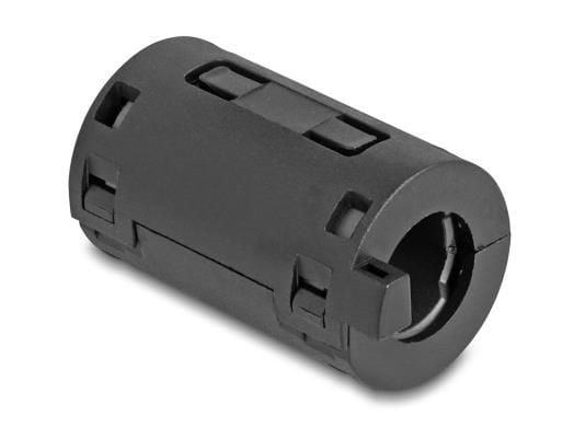 Delock - Ferrittperle - for round cable up to 11 mm - svart (en pakke 2)
