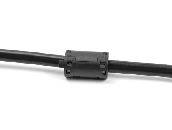 Delock - Ferrittperle - for round cable up to 11 mm - svart (en pakke 2)